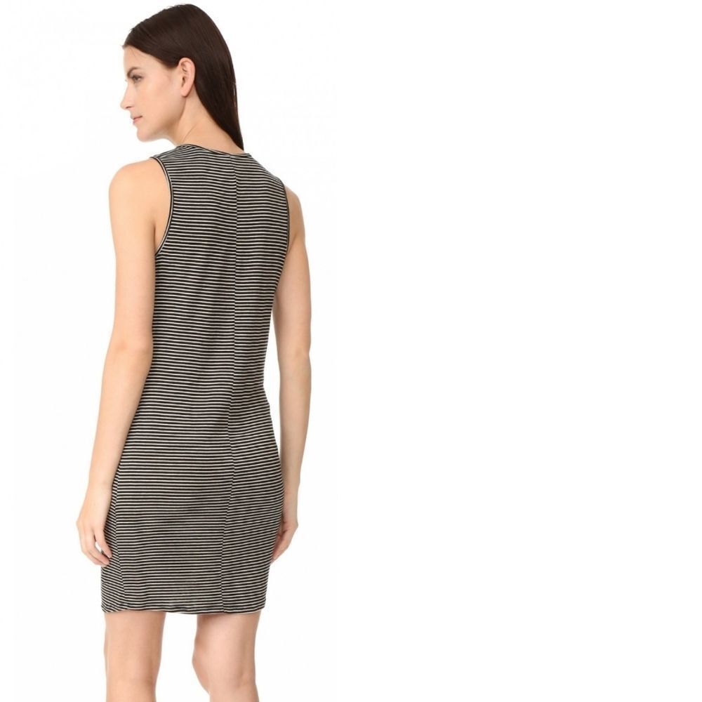 RILLER & FOUNT Ricky Striped Modal Dress M - Picture 6 of 10